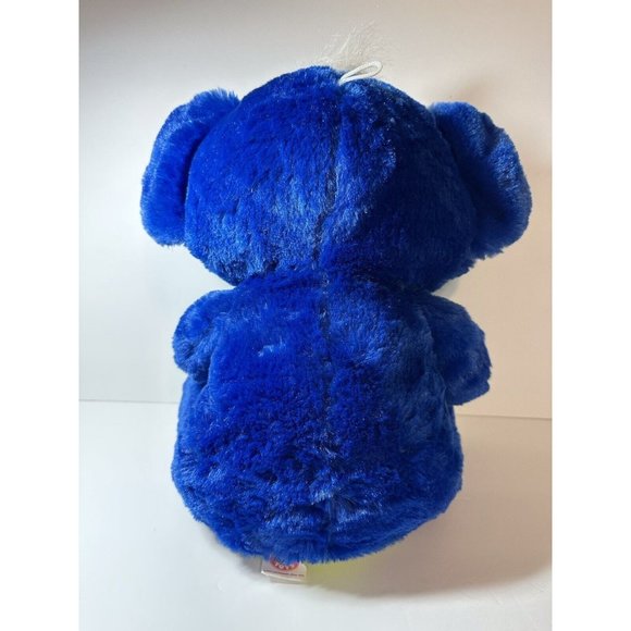 Peek A Boo Toys Blue And Green Stuffed Sleepy Time Bear NWT Christmas - Picture 4 of 11